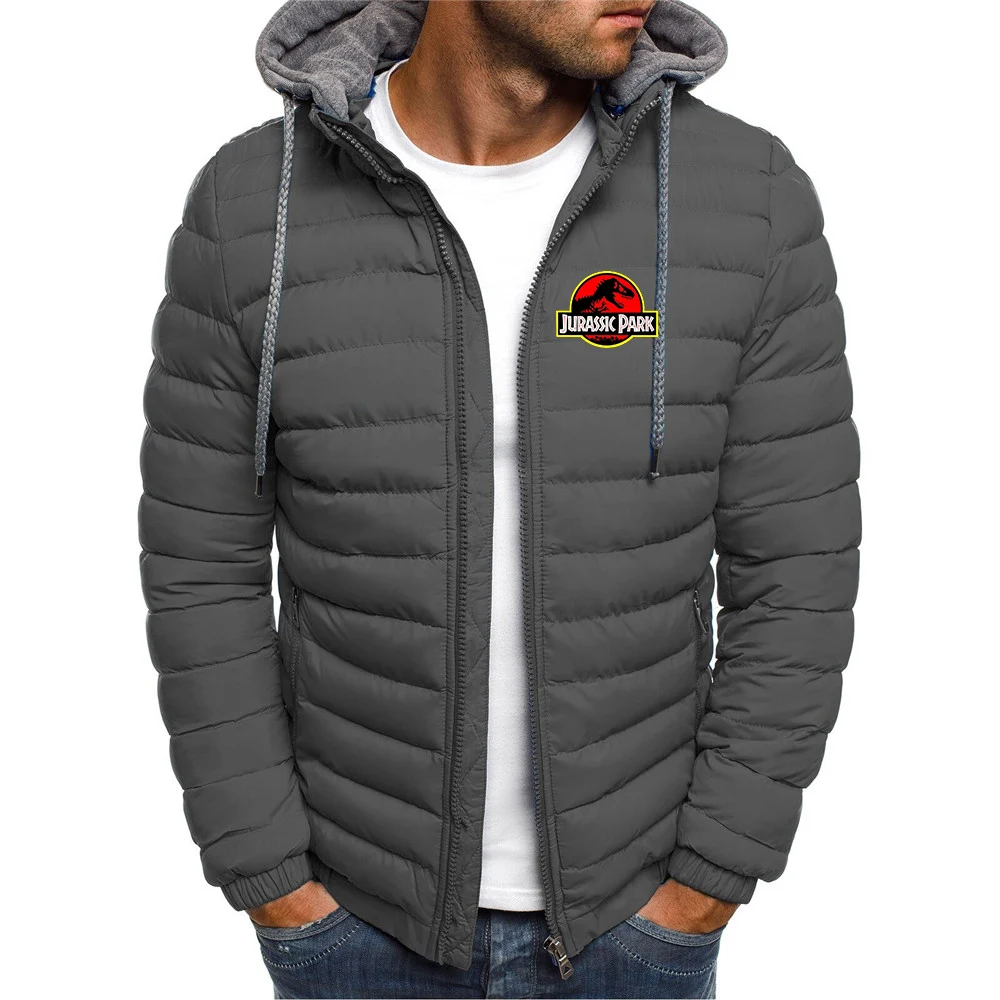 2025 Detachable Hat Cotton-Padded Jacket Autumn And Winter Versatile Coat Man's Jurassic Park Logo Print Comfortable Hoodies
2025 Detachable Hat Cotton-Padded Jacket Autumn And Winter Versatile Coat Man's Jurassic Park Logo Print Comfortable Hoodies