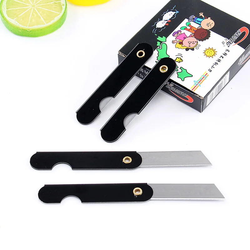 10PCS Knife Office Supplies Stationery Students Art Knife Black Folding Utility Knife Portable Tool Knife Pencil Sharpener
10PCS Knife Office Supplies Stationery Students Art Knife Black Folding Utility Knife Portable Tool Knife Pencil Sharpener