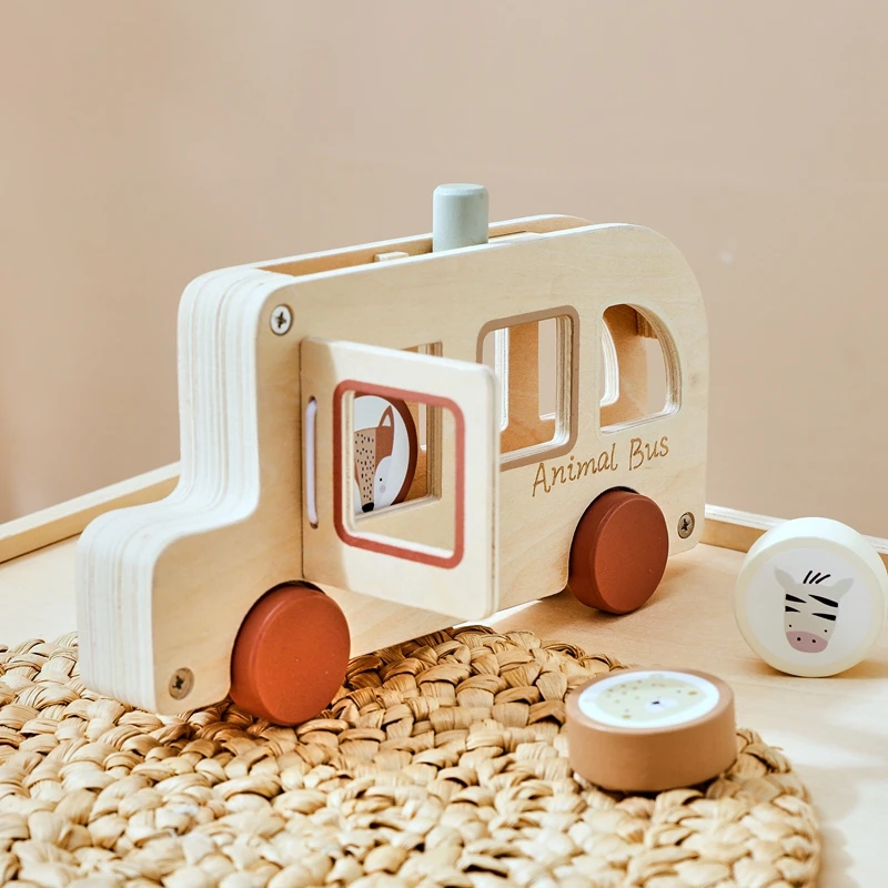 1PC Wooden Bus Toy Montessori Hand-pushed Car Baby Hand-eye Coordination Exercise Toys Parent-child Interactive Games Baby Gifts
1PC Wooden Bus Toy Montessori Hand-pushed Car Baby Hand-eye Coordination Exercise Toys Parent-child Interactive Games Baby Gifts