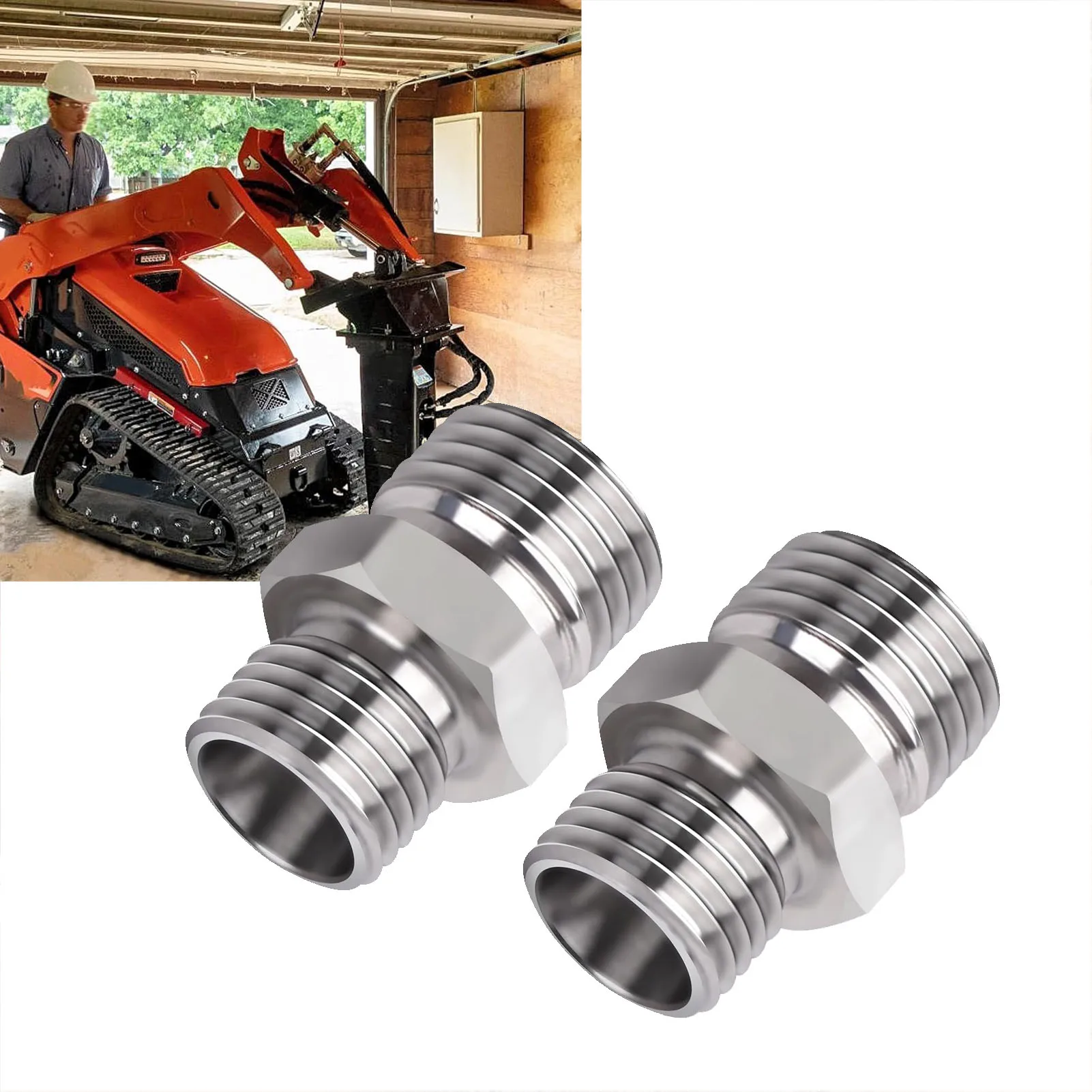 M14 to M16 Hose Fitting Suitable for AGT Small Excavator Hydraulic Hose Thread Connector Hydraulic Pipe Thread Connector
M14 to M16 Hose Fitting Suitable for AGT Small Excavator Hydraulic Hose Thread Connector Hydraulic Pipe Thread Connector