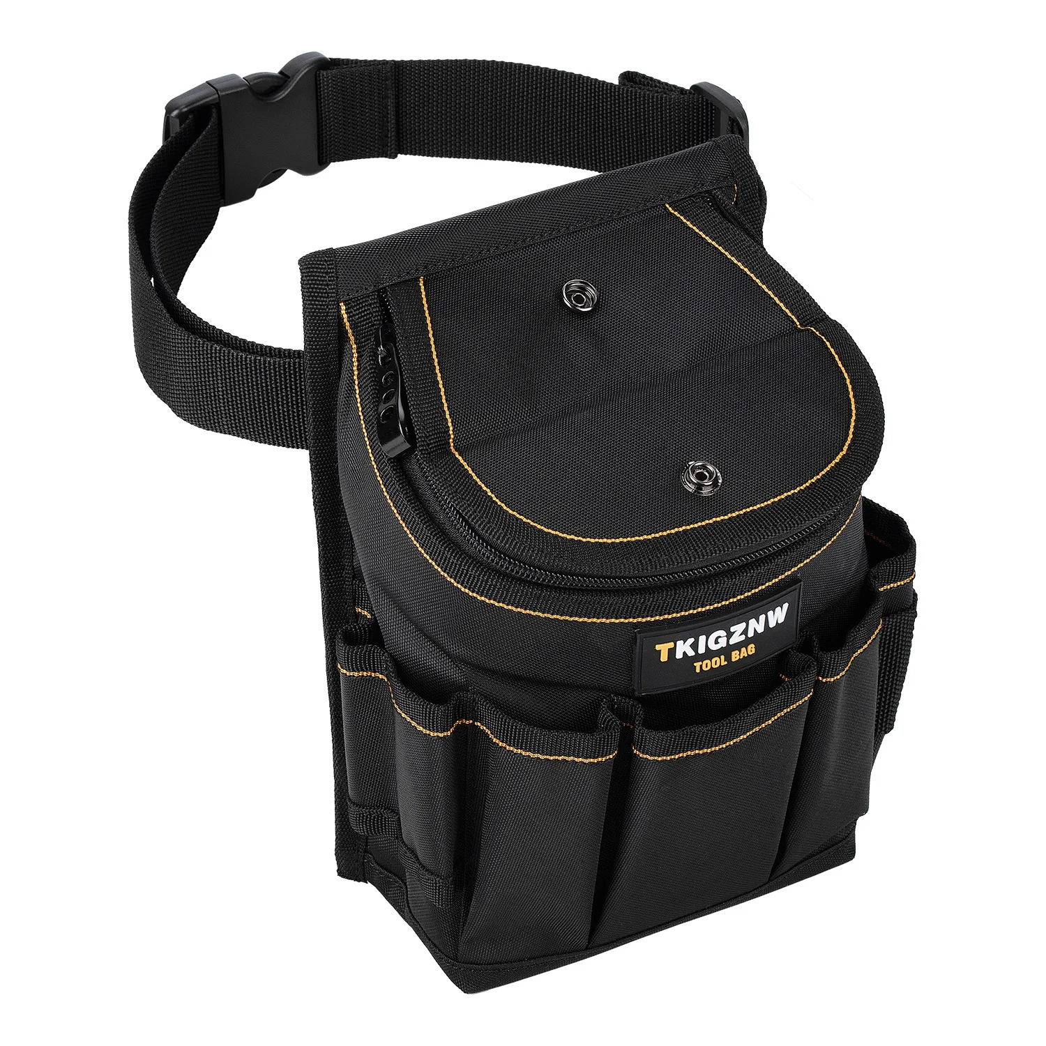 Поясная сумка для инструментов с несколькими карманами, сверхпрочная строительная поясная сумка, устойчивый к разрыву материал 900D
Поясная сумка для инструментов с несколькими карманами, сверхпрочная строительная поясная сумка, устойчивый к разрыву материал 900D