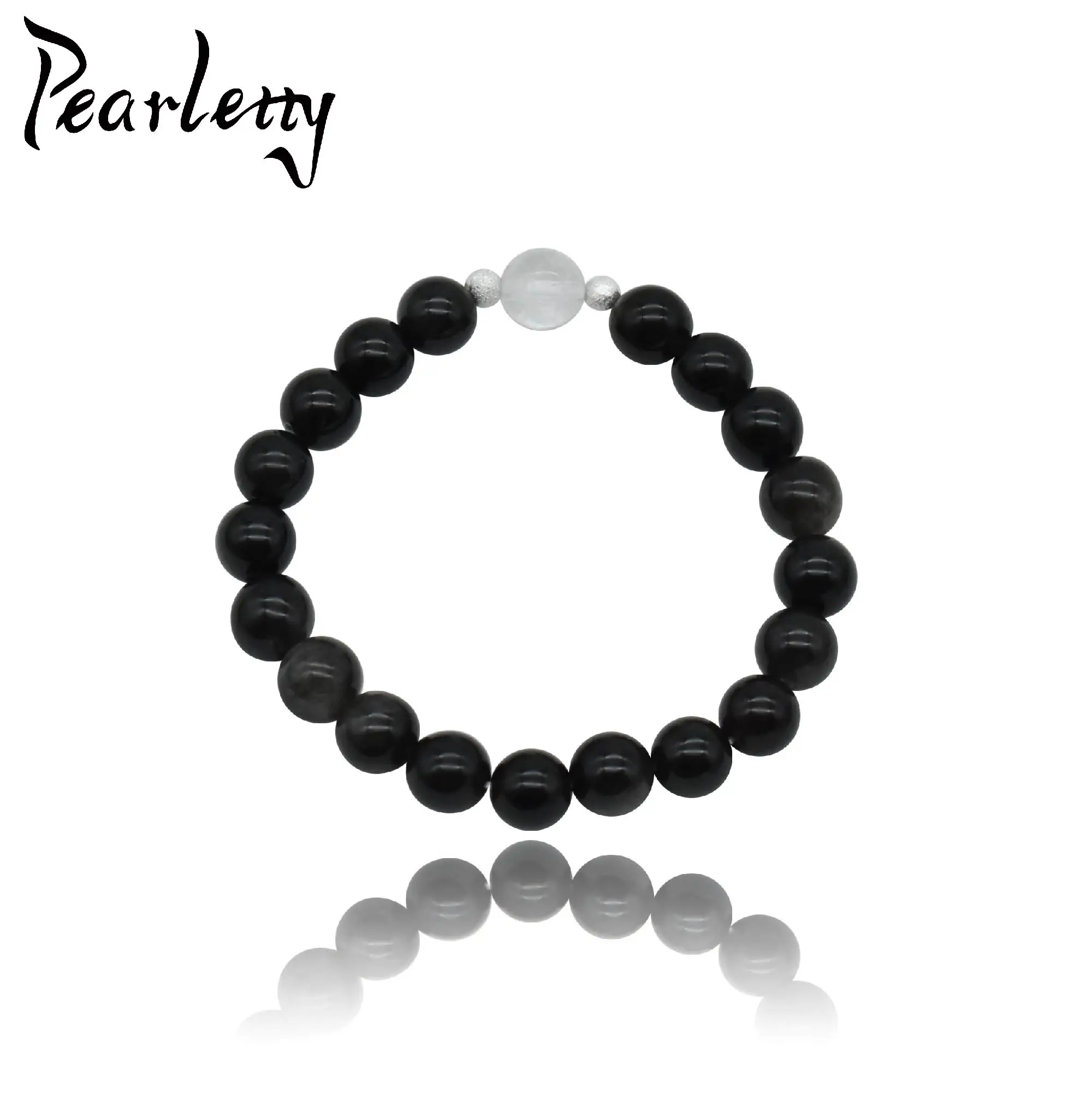 Minimalism Obsidian Beads Bracelet Black Stone Clear Cystal Strand Bracelet Adjustable Jewelry for Women Women
Minimalism Obsidian Beads Bracelet Black Stone Clear Cystal Strand Bracelet Adjustable Jewelry for Women Women