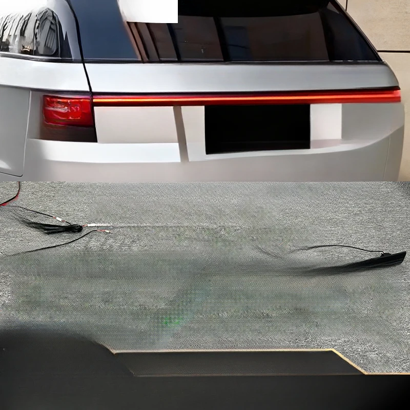 For Range Rover Sport 14-22 Model Modified Rear Tailgate Through Tail Light LED Flowing Assembly