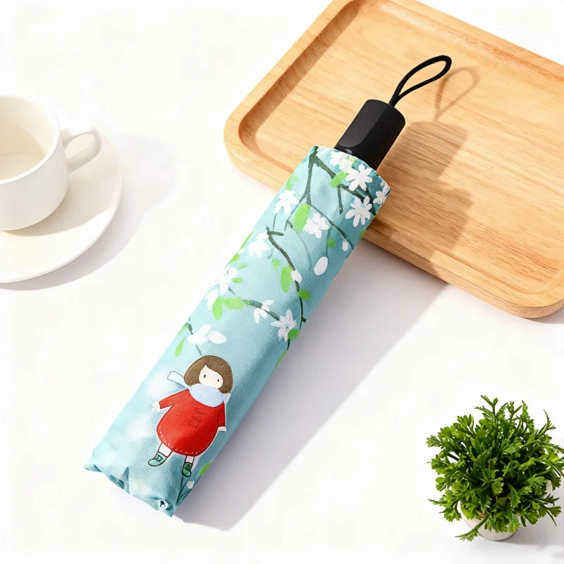 Portable umbrellas travel sunny flowering crabapple manual decor uv protection rainproof Windproof umbrellas for men and women
Portable umbrellas travel sunny flowering crabapple manual decor uv protection rainproof Windproof umbrellas for men and women