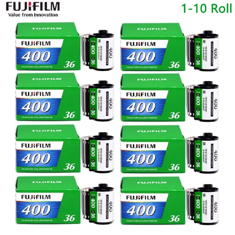 1-10 рулонов цветной пленки Fujicolor C400 135, 35 мм, 36 кадров на рулон, негативы для пленочных камер Kodak Fujifilm 135 M35 F9 H35
1-10 рулонов цветной пленки Fujicolor C400 135, 35 мм, 36 кадров на рулон, негативы для пленочных камер Kodak Fujifilm 135 M35 F9 H35