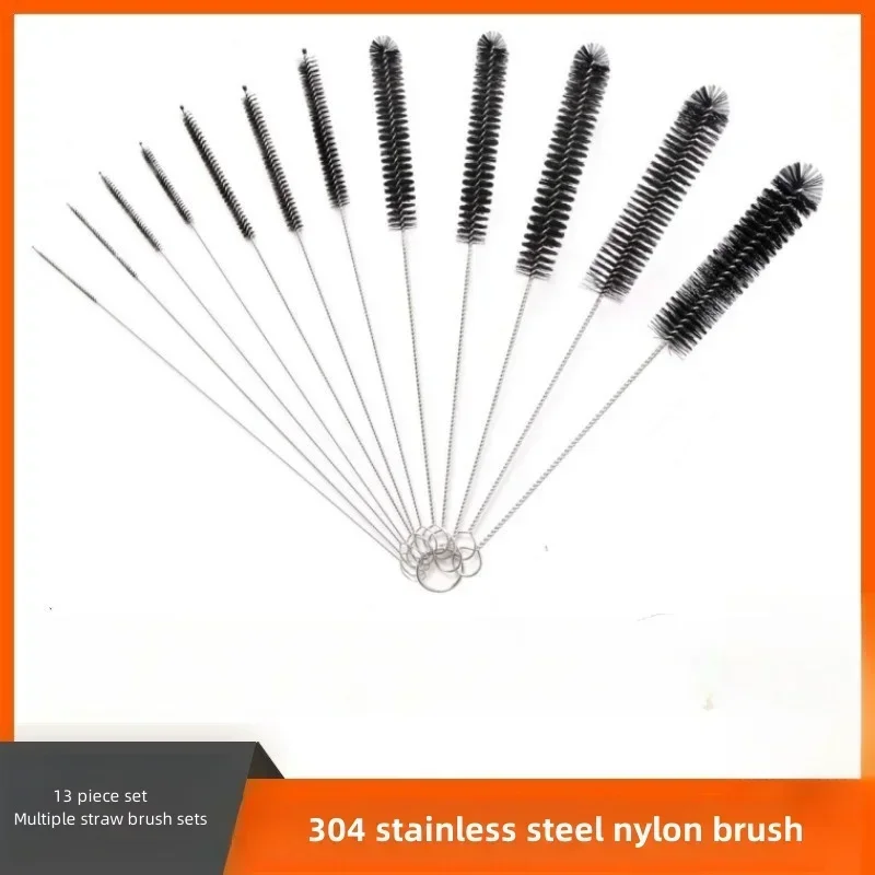13PCS/set of stainless steel hose brushes for cleaning straws, teapots, and baby bottles
13PCS/set of stainless steel hose brushes for cleaning straws, teapots, and baby bottles