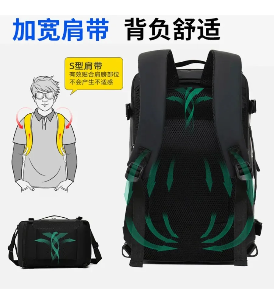 Convertible design lets this travel backpack switch between carry styles for school and business trips
Convertible design lets this travel backpack switch between carry styles for school and business trips