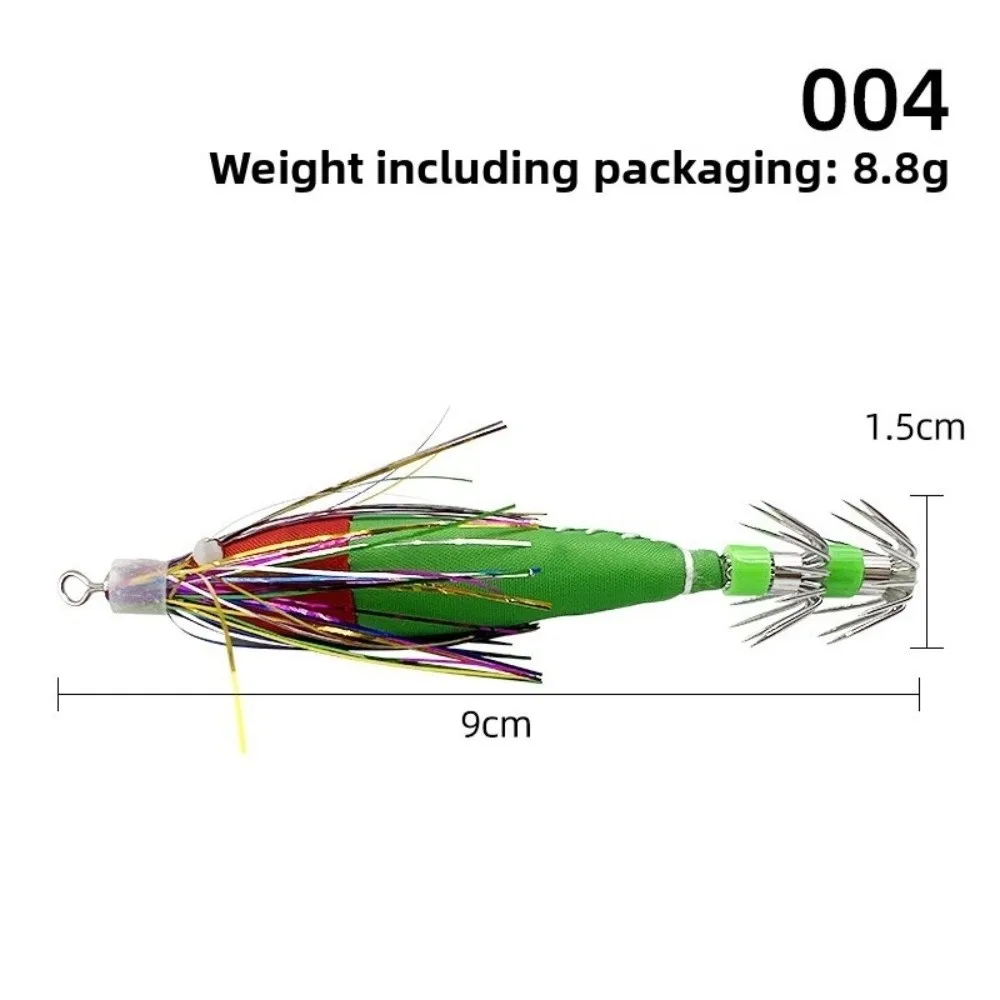 2pcs 9cm 4.6g Squid Jig Luminous Feature Horizontal Design Glow Squid Jigs Glow Feature Fishing Accessories Sea Fishing
2pcs 9cm 4.6g Squid Jig Luminous Feature Horizontal Design Glow Squid Jigs Glow Feature Fishing Accessories Sea Fishing