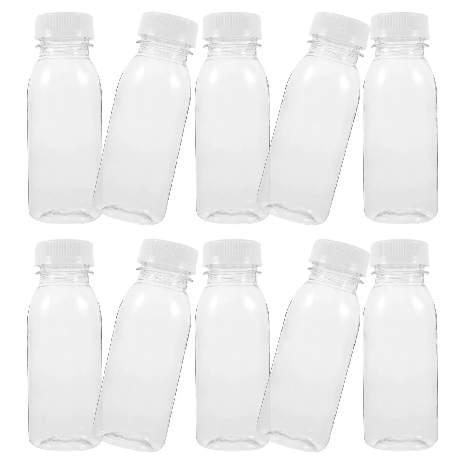 10/12pc Juice Bottles Milk Bottles Beverage Bottles Leakproof Mini Transparent Bottle with Lid for Liquids, Potion, Ginger Shots
10/12pc Juice Bottles Milk Bottles Beverage Bottles Leakproof Mini Transparent Bottle with Lid for Liquids, Potion, Ginger Shots