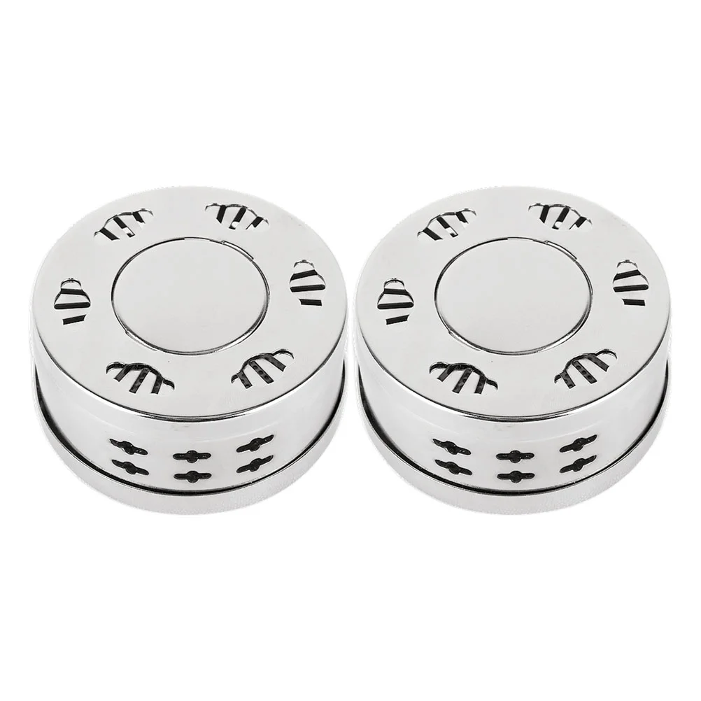2 Pcs Moxibustion Box Stainless Steel Heat Tank Burning Tool Therapy All Steel Cone Holder Man Jar Lasting
2 Pcs Moxibustion Box Stainless Steel Heat Tank Burning Tool Therapy All Steel Cone Holder Man Jar Lasting