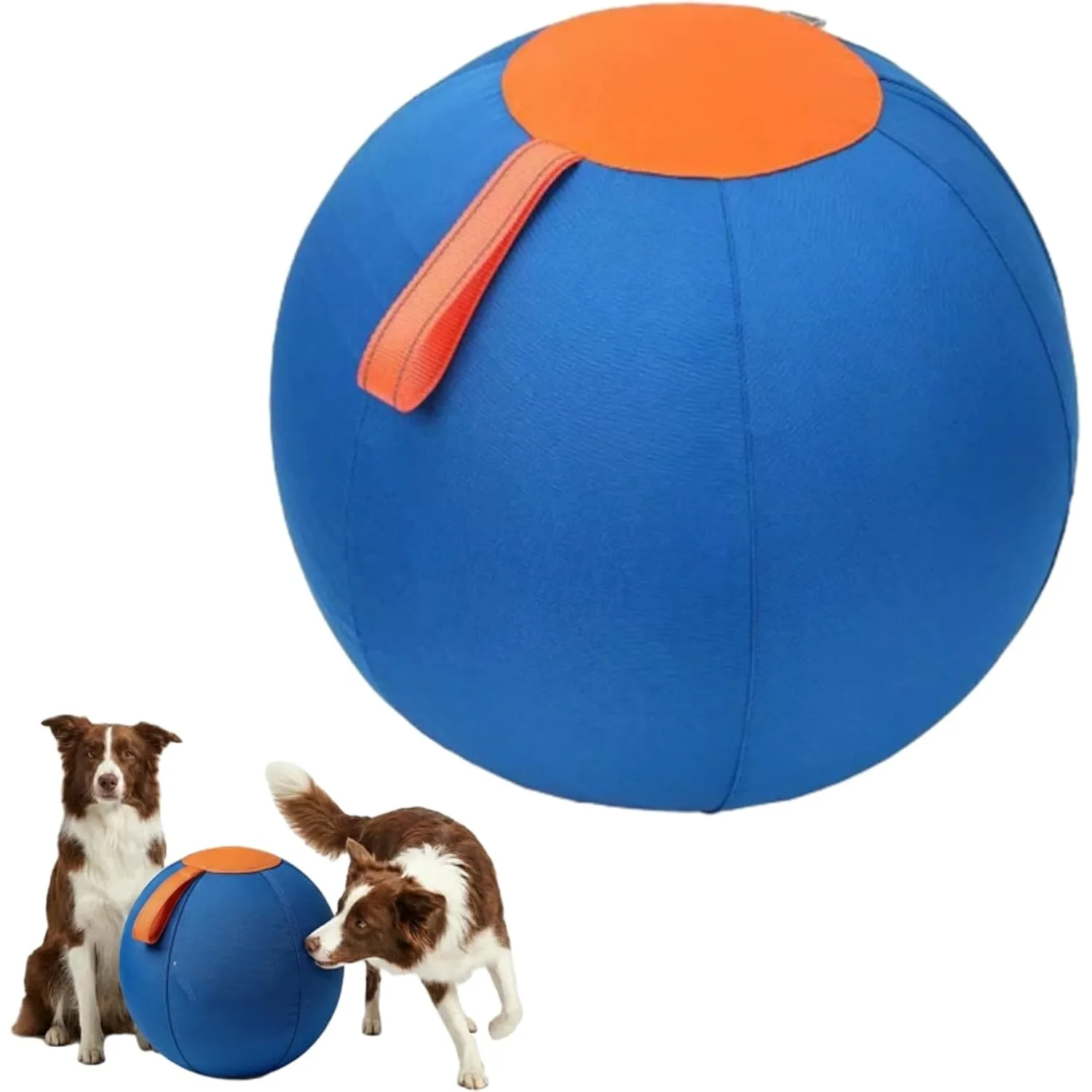 (Large) Ruckus Herding Ball, Herding Ball for Dogs, Extra-Large Enrichment Ball - Tear-Resistant, Includes Protective Cover And
(Large) Ruckus Herding Ball, Herding Ball for Dogs, Extra-Large Enrichment Ball - Tear-Resistant, Includes Protective Cover And
