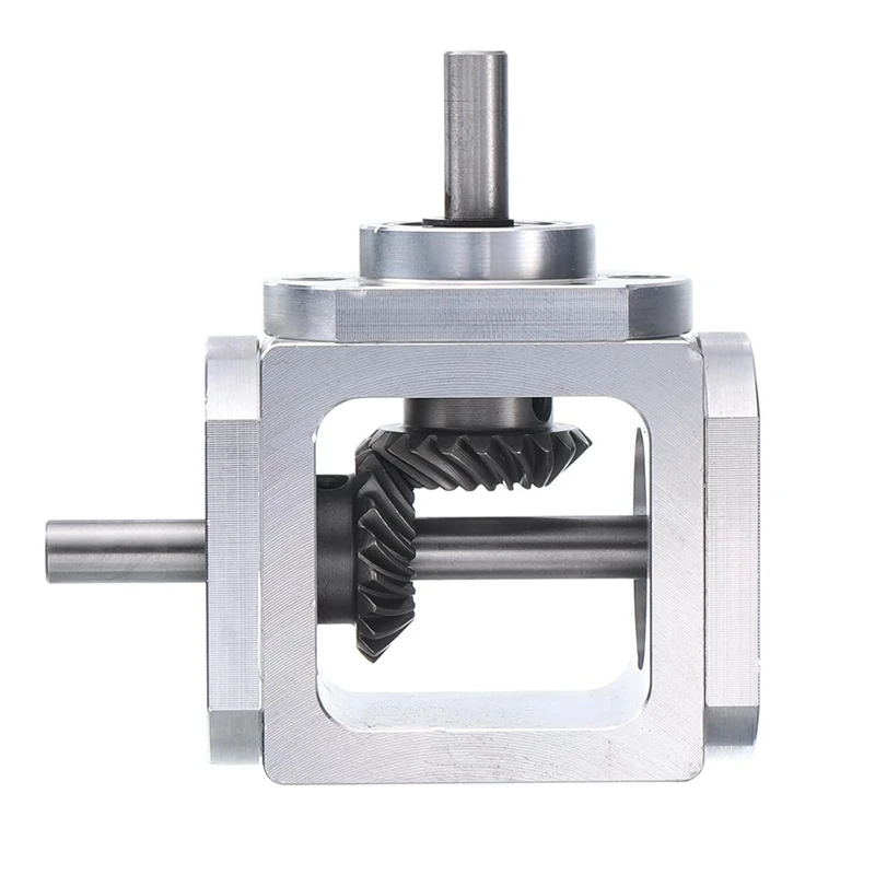 Gear-Box 90 Degree Right Angle Bevel Gear-Box 1:1 Single Output Shaft 1 Module 20 Teeth Bevel Gear Aluminum Frame
Gear-Box 90 Degree Right Angle Bevel Gear-Box 1:1 Single Output Shaft 1 Module 20 Teeth Bevel Gear Aluminum Frame