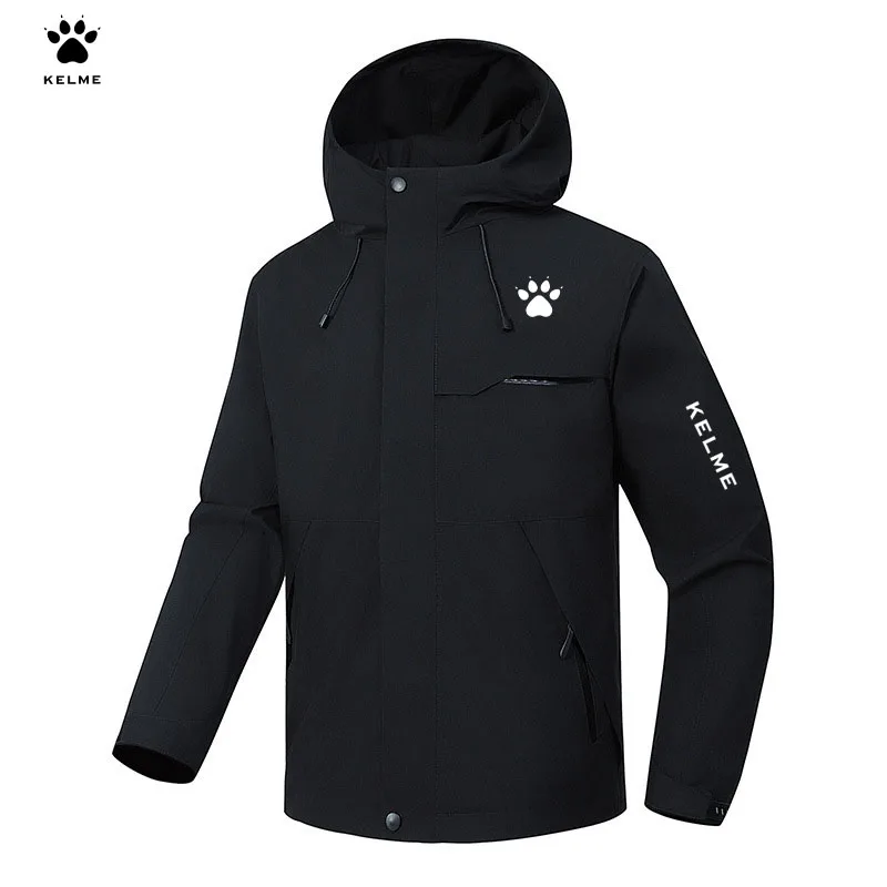2026 KELME Men's Hooded Jacket Four-Season Business Outdoor Windproof And Water-Resistant Coat Hiking Apparel Motorcycle Jacket
2026 KELME Men's Hooded Jacket Four-Season Business Outdoor Windproof And Water-Resistant Coat Hiking Apparel Motorcycle Jacket