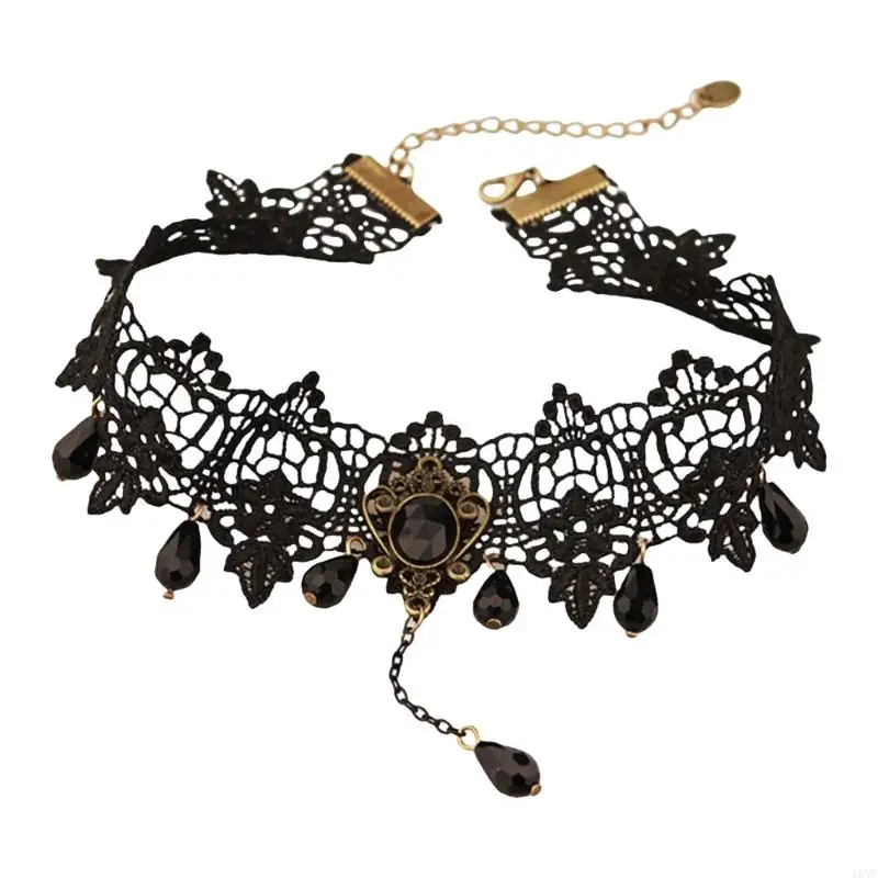 15YC Women Vintage Lace Choker Necklace Collarbone Choker Collar Necklace for Various Outfit and Special Occasion
15YC Women Vintage Lace Choker Necklace Collarbone Choker Collar Necklace for Various Outfit and Special Occasion