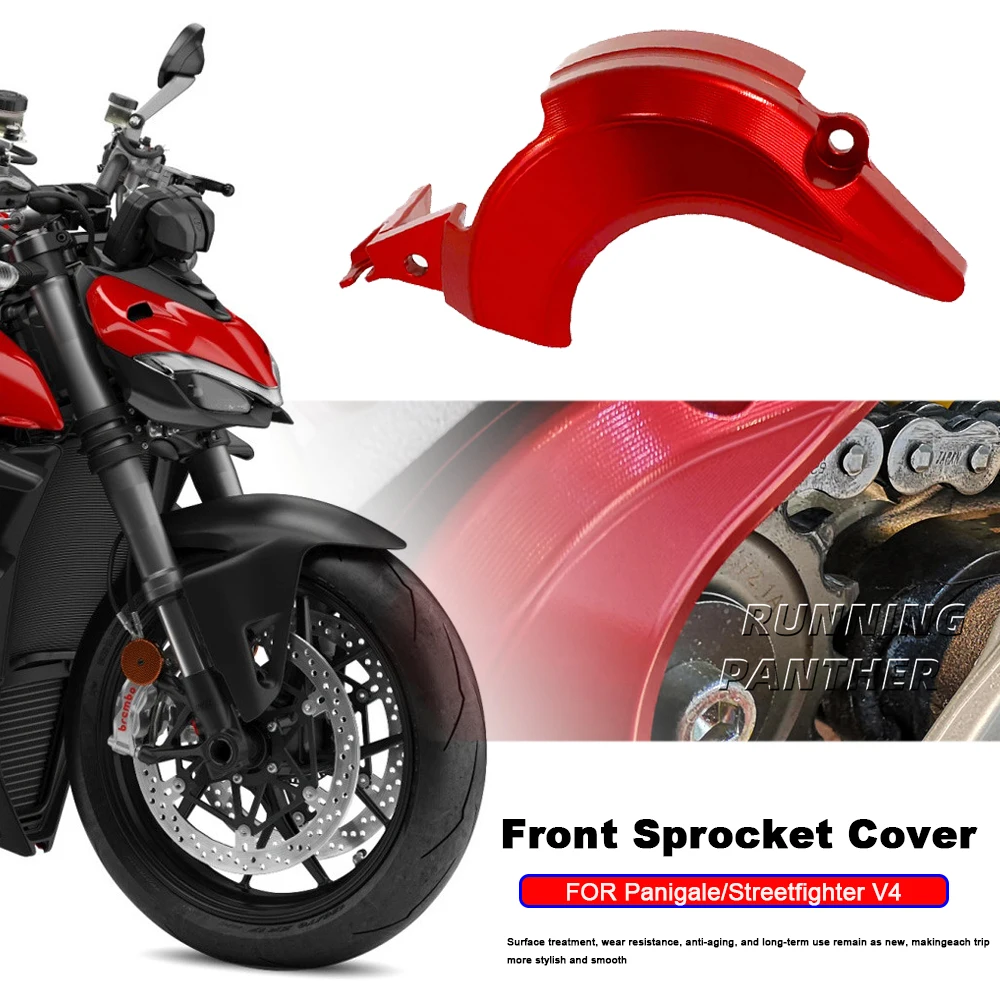 For Ducati Streetfighter V4 S Panigale V4 S R Motorcycle Front Sprocket Cover Case Saver Protector Chain Guard 2018-2024
For Ducati Streetfighter V4 S Panigale V4 S R Motorcycle Front Sprocket Cover Case Saver Protector Chain Guard 2018-2024