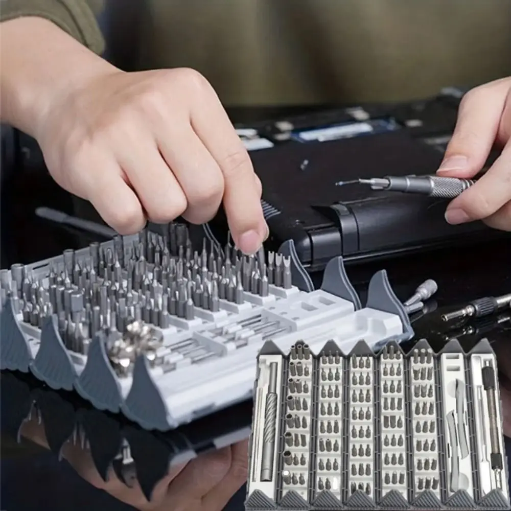 Hexagonal Shaped 128-Piece Screwdriver Set Durable Design Magnetic Bits Magnetic Repair Tool Kit Portable Case Phillips Torx
Hexagonal Shaped 128-Piece Screwdriver Set Durable Design Magnetic Bits Magnetic Repair Tool Kit Portable Case Phillips Torx