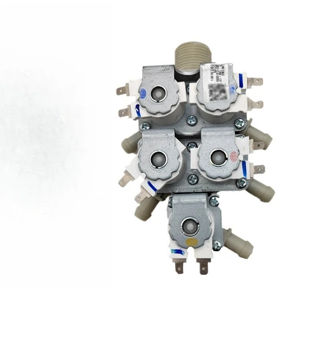 Барабанная автоматическая стиральная машина, 12 В постоянного тока, электромагнитный клапан на входе воды, регулирующий клапан 1 в 5 выходов
Барабанная автоматическая стиральная машина, 12 В постоянного тока, электромагнитный клапан на входе воды, регулирующий клапан 1 в 5 выходов
