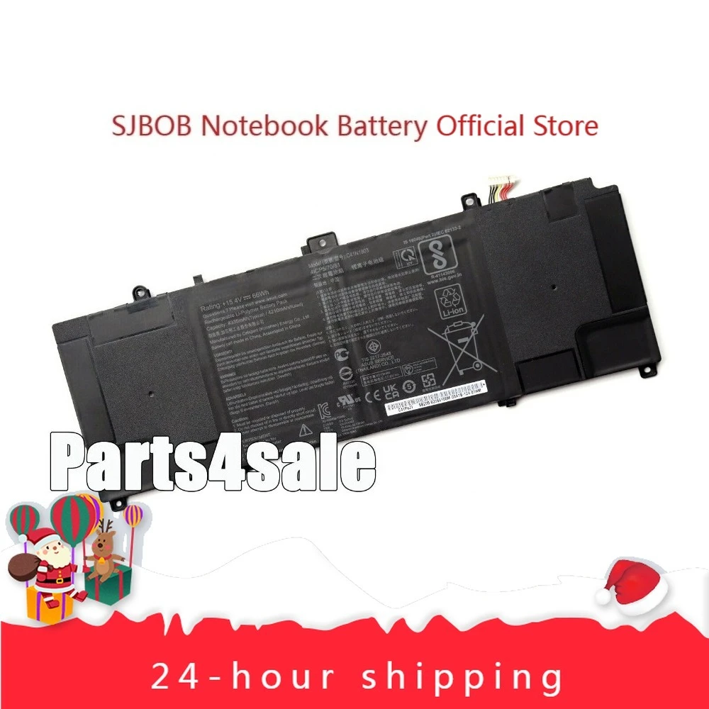 Оригинальный аккумулятор C41N1903 для ноутбука ASUS ExpertBook B9 B3302CE B3302FE B9450FA B9400CEA
Оригинальный аккумулятор C41N1903 для ноутбука ASUS ExpertBook B9 B3302CE B3302FE B9450FA B9400CEA