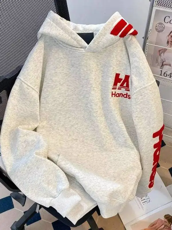 Casual Loose Men's Hoodie Embroidered Letter Hiphop Trend Street Style Spring College Wind Resistant Fading Easy Care
Casual Loose Men's Hoodie Embroidered Letter Hiphop Trend Street Style Spring College Wind Resistant Fading Easy Care