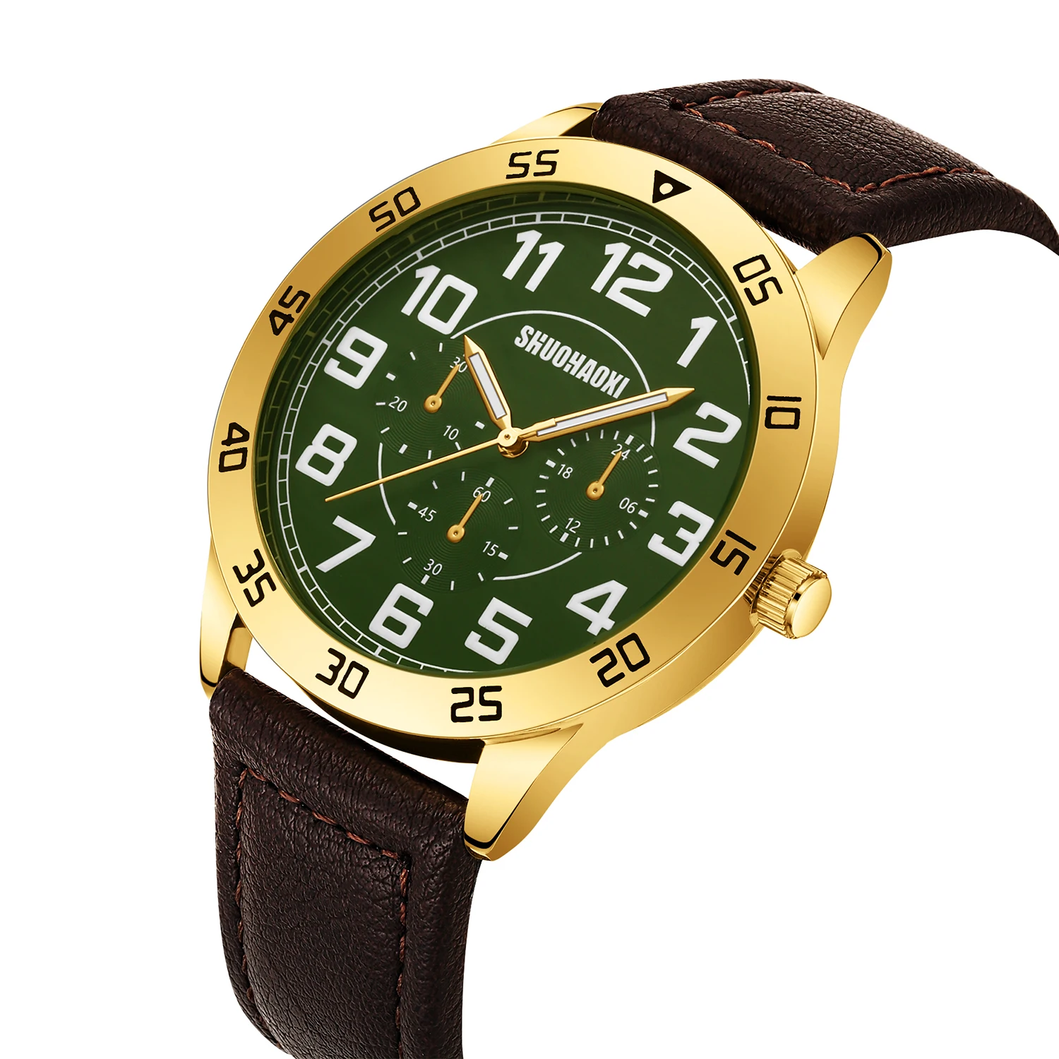 Retro Simple Men's Quartz Watch 3Atm Waterproof Simple Versatile Business and Daily Men's Wristwatch Gift for Father
Retro Simple Men's Quartz Watch 3Atm Waterproof Simple Versatile Business and Daily Men's Wristwatch Gift for Father