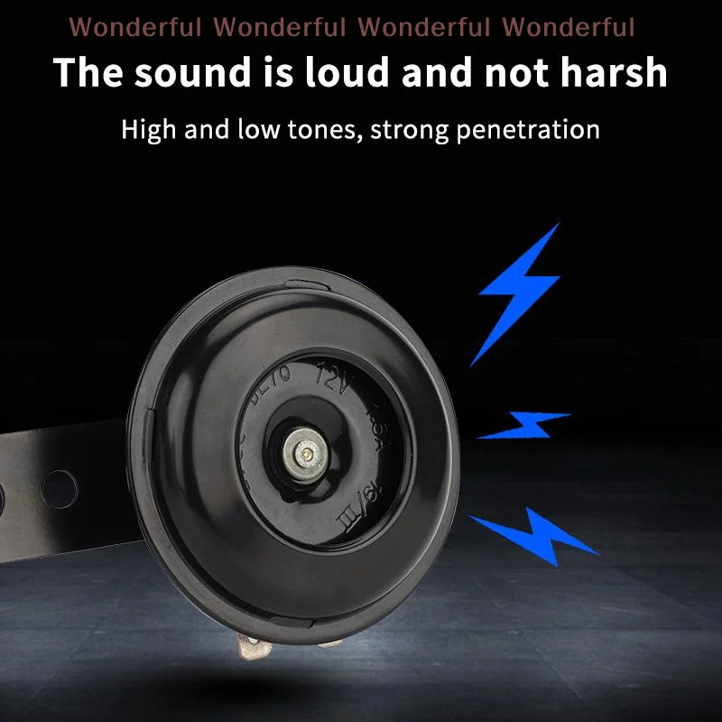 Motorcycle Electric Horn 12V 48V 60V Universal Kit Waterproof Loud Round Speaker for Scooter E Bicycle Modification
Motorcycle Electric Horn 12V 48V 60V Universal Kit Waterproof Loud Round Speaker for Scooter E Bicycle Modification