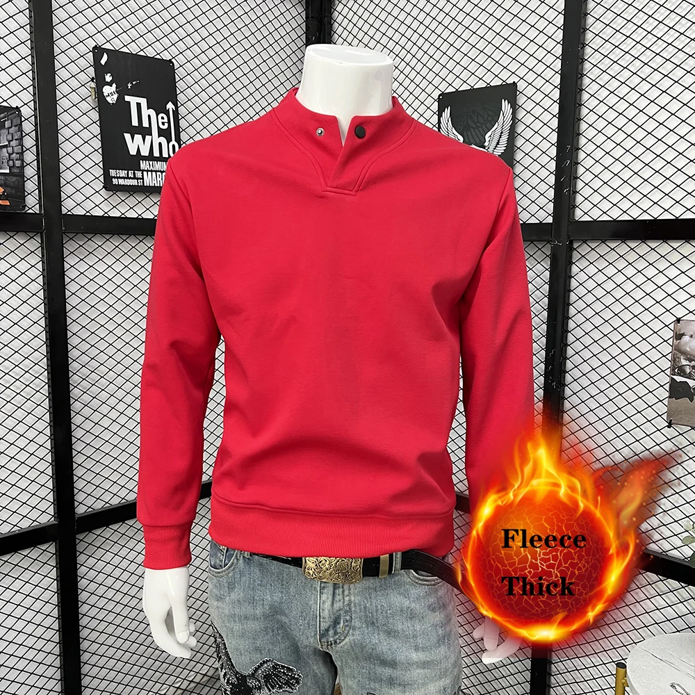 Men's Sweatshirt Sweatshirt Simple Design Youthful Homme Hoodie Winter Casual Plush Thick Solid Color Base Long Sleeved Pullover
Men's Sweatshirt Sweatshirt Simple Design Youthful Homme Hoodie Winter Casual Plush Thick Solid Color Base Long Sleeved Pullover