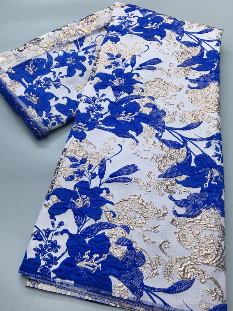 Brocade Jacquard Lace Fabrics Latest Nigerian Damask Lace Fabrics Lace for diy Women Evening Dresses High Quality, 5Yards 4329
Brocade Jacquard Lace Fabrics Latest Nigerian Damask Lace Fabrics Lace for diy Women Evening Dresses High Quality, 5Yards 4329