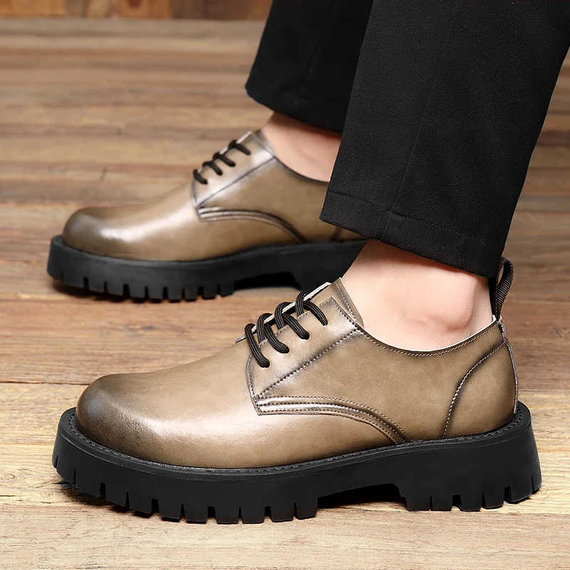 Derby men's leather shoes Quality minimalist design brand and style Daily Business Office Casual party Quality luxury shoes Hot
Derby men's leather shoes Quality minimalist design brand and style Daily Business Office Casual party Quality luxury shoes Hot