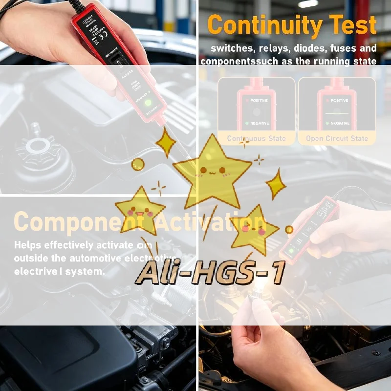 6V 24V DC Test Light Power Circuit Probe Tester for Automotive Vehicle Wire Fault Checking LED Display Car Maintenance
6V 24V DC Test Light Power Circuit Probe Tester for Automotive Vehicle Wire Fault Checking LED Display Car Maintenance