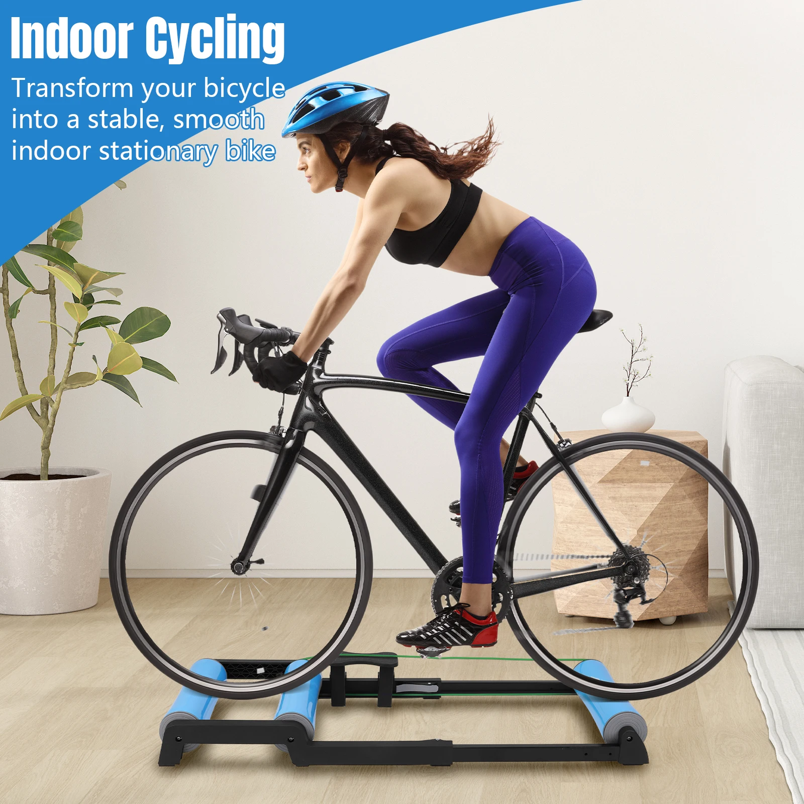 Anti-Slip Indoor Bike Resistance Trainer Foldable Roller Cycling Platform Detachable Racing & Strength Training Equipment
Anti-Slip Indoor Bike Resistance Trainer Foldable Roller Cycling Platform Detachable Racing & Strength Training Equipment