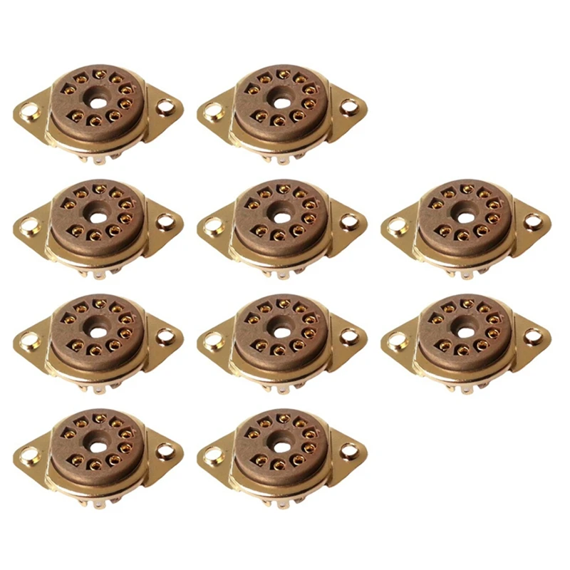 10Pcs-9Pins-Bakelite-Tube-Socket-Valve-Base-For-12AX7,12AT7,12AU7,ECC83-Ideal-For-Audio-Amplifier-&-HIFI-DIY-Projects Y41A
10Pcs-9Pins-Bakelite-Tube-Socket-Valve-Base-For-12AX7,12AT7,12AU7,ECC83-Ideal-For-Audio-Amplifier-&-HIFI-DIY-Projects Y41A