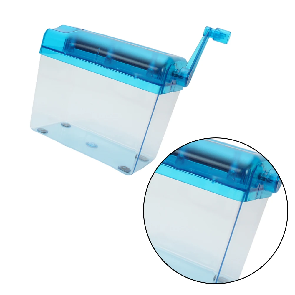 Mini Manual Paper Mini Hand Shredder Manual Shredder 123mm Width 3mm Strip Home Office Portable Hand Crusher
Mini Manual Paper Mini Hand Shredder Manual Shredder 123mm Width 3mm Strip Home Office Portable Hand Crusher