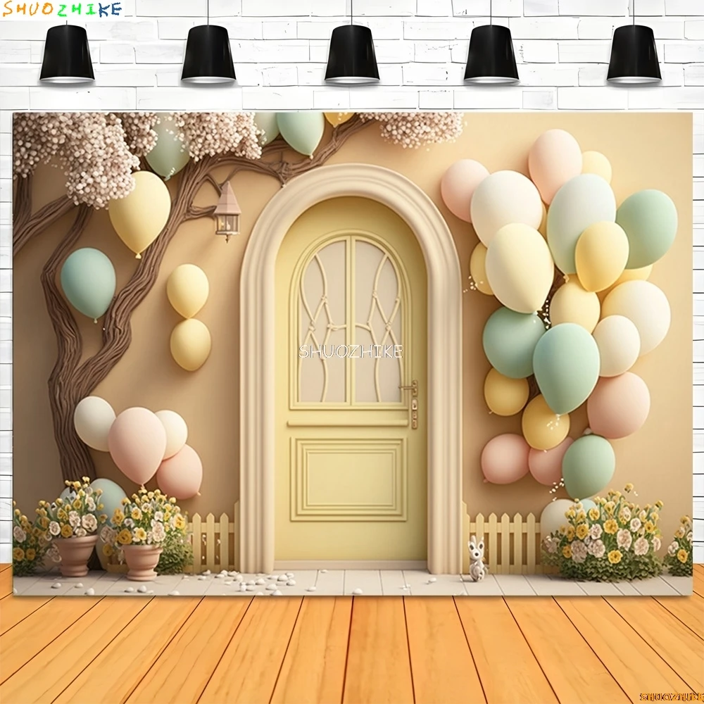Baby Room Happy Birthday Photography Backdrops Props Newborn Party Decoration Balloons Arch Floral Theme Photo Background QQ-04
Baby Room Happy Birthday Photography Backdrops Props Newborn Party Decoration Balloons Arch Floral Theme Photo Background QQ-04