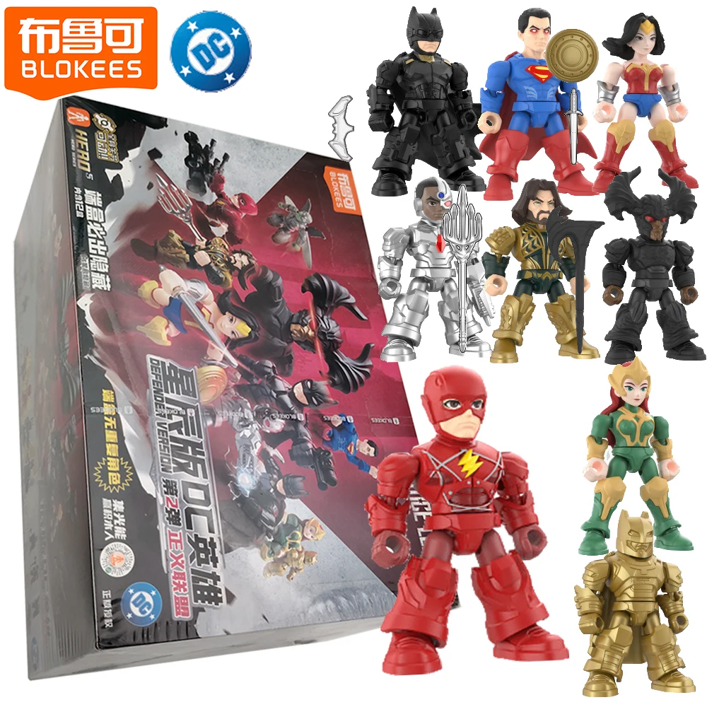 New Official Blokees DC Hero Justice League Collection Blind Box Popular IP Star Characters Exquisite Design Models Ornament Toy
New Official Blokees DC Hero Justice League Collection Blind Box Popular IP Star Characters Exquisite Design Models Ornament Toy
