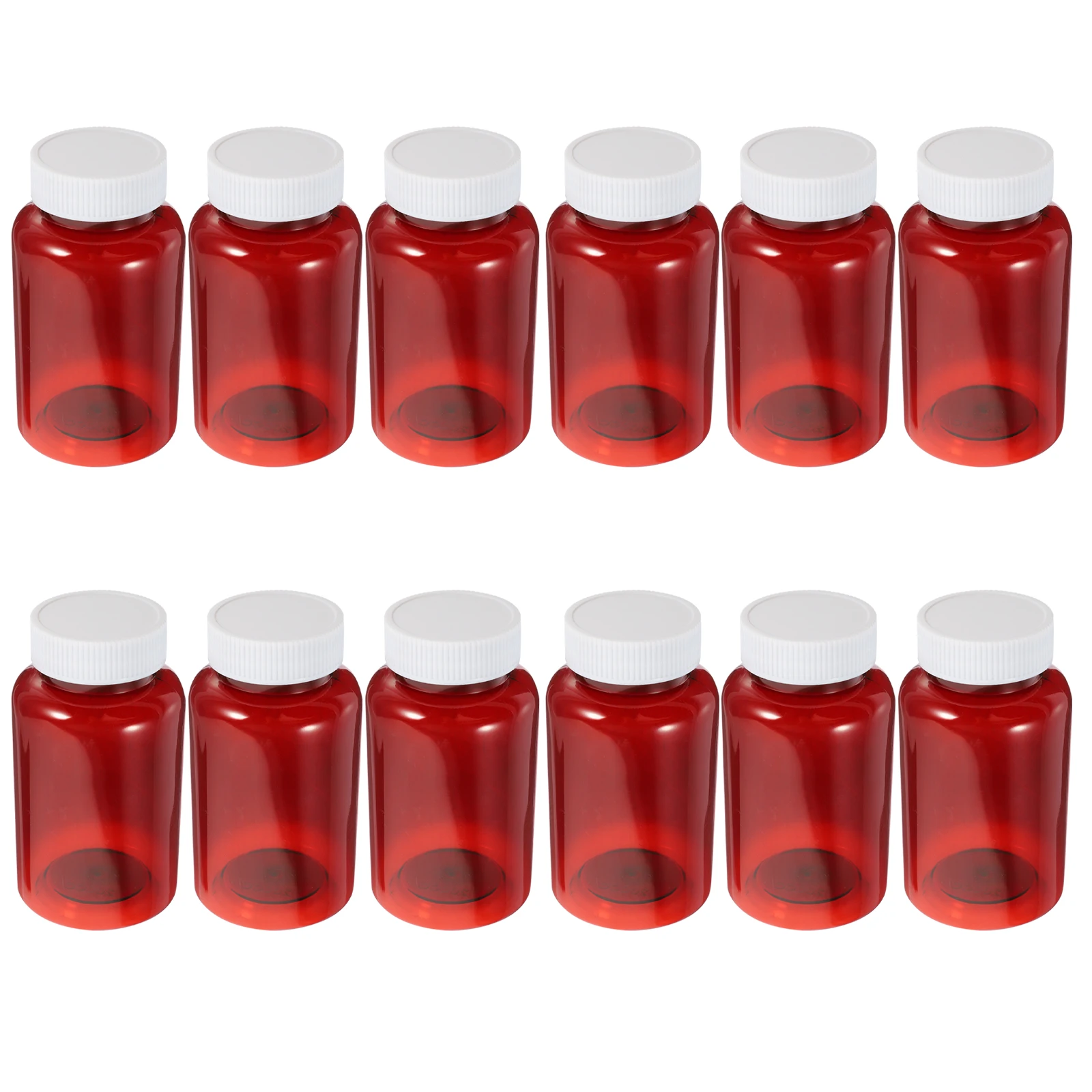 12 pcs Empty Amber Pill Bottles 100ml Sealed Cap Storage Containers For Medicine Travel Small Plastic Laboratory Vials
12 pcs Empty Amber Pill Bottles 100ml Sealed Cap Storage Containers For Medicine Travel Small Plastic Laboratory Vials