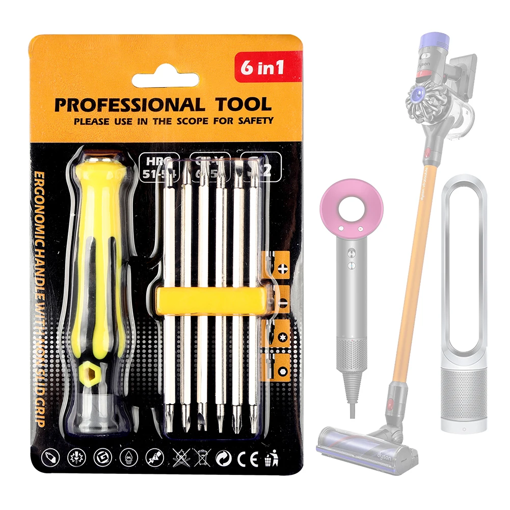 T8 T5 Screwdriver Set For Dyson Type Heavy Duty Star Torx Screwdrivers For Dyson V6 V7 V8 V10 V11 Vacuum Cleaner Accessories
T8 T5 Screwdriver Set For Dyson Type Heavy Duty Star Torx Screwdrivers For Dyson V6 V7 V8 V10 V11 Vacuum Cleaner Accessories