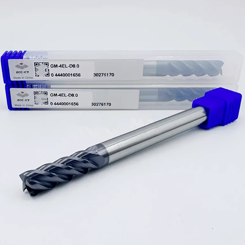 GM-4EL-D8.0 ZCC.CT GM-4EL Four blade long blade flat end milling cutter D8.0*8*25*100 4T Flat end mills 4 Flutes Flat End Mills
GM-4EL-D8.0 ZCC.CT GM-4EL Four blade long blade flat end milling cutter D8.0*8*25*100 4T Flat end mills 4 Flutes Flat End Mills