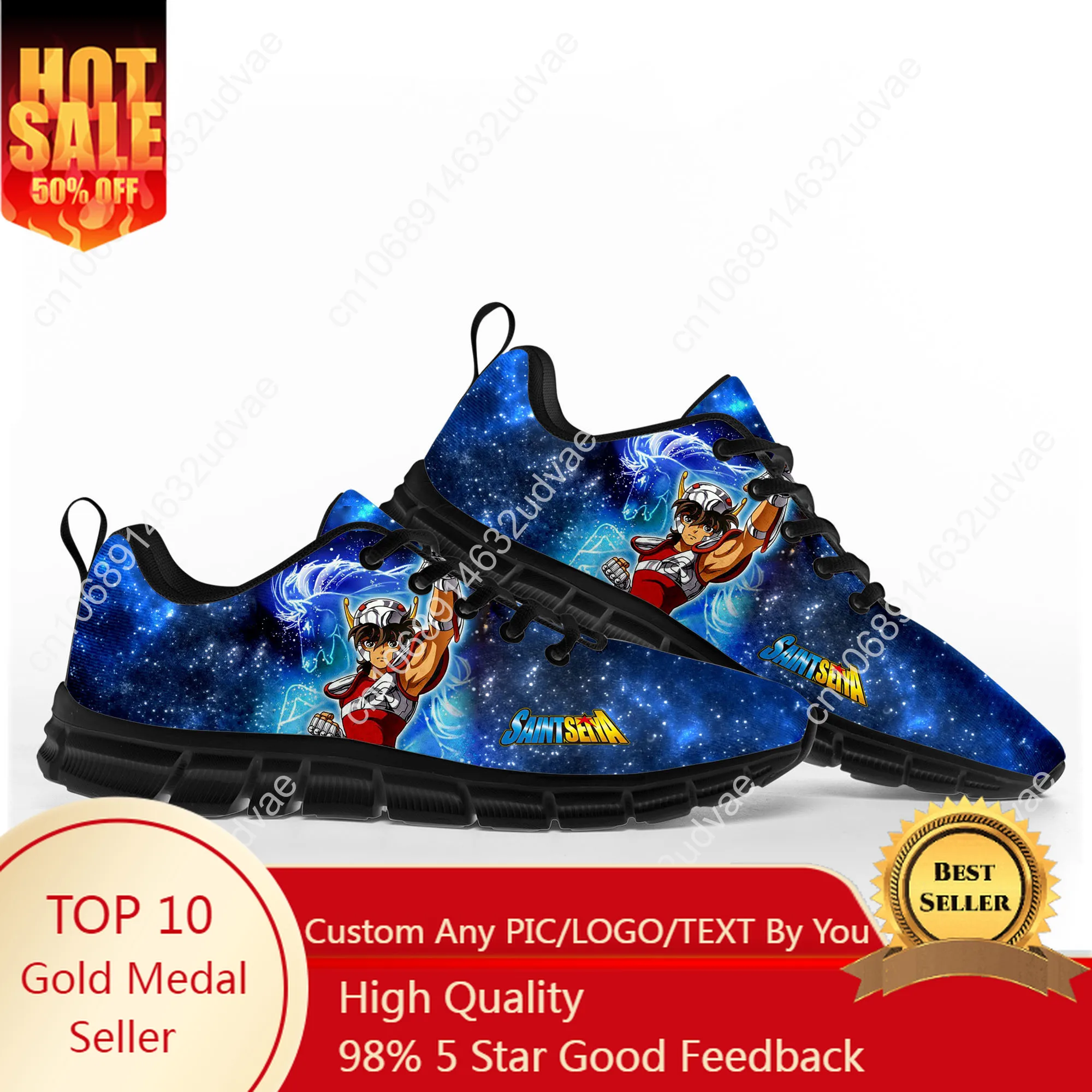 Saint Seiya Sneakers Mens Womens Teenager Customized Sports Shoes Casual Custom Made Shoe High Quality Couple Shoes
Saint Seiya Sneakers Mens Womens Teenager Customized Sports Shoes Casual Custom Made Shoe High Quality Couple Shoes