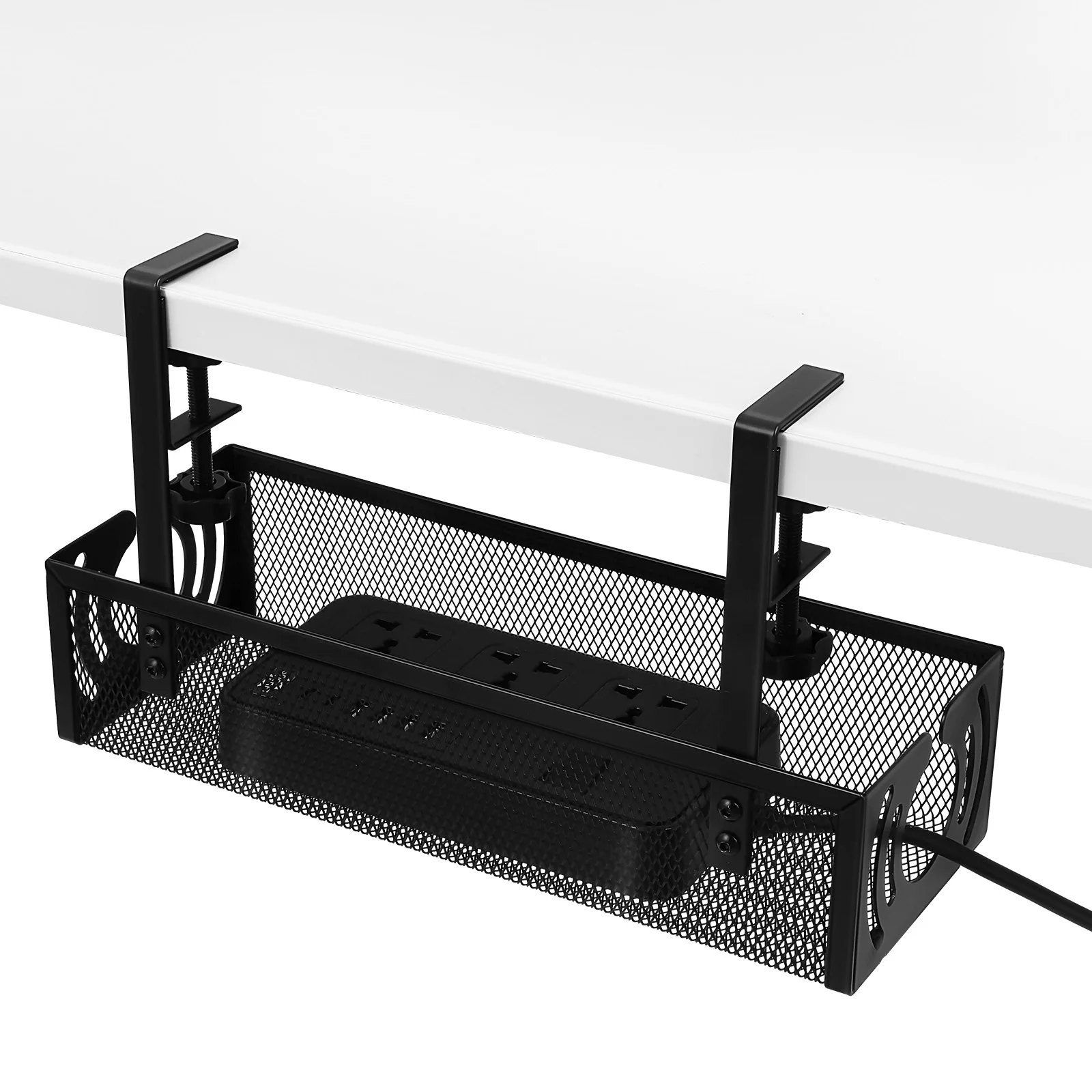 1 set Cable Management under Desk Wire Organizer Rack Clamp Cable Tray Storage No Drill Adjustable Desk Stationery Holder
1 set Cable Management under Desk Wire Organizer Rack Clamp Cable Tray Storage No Drill Adjustable Desk Stationery Holder