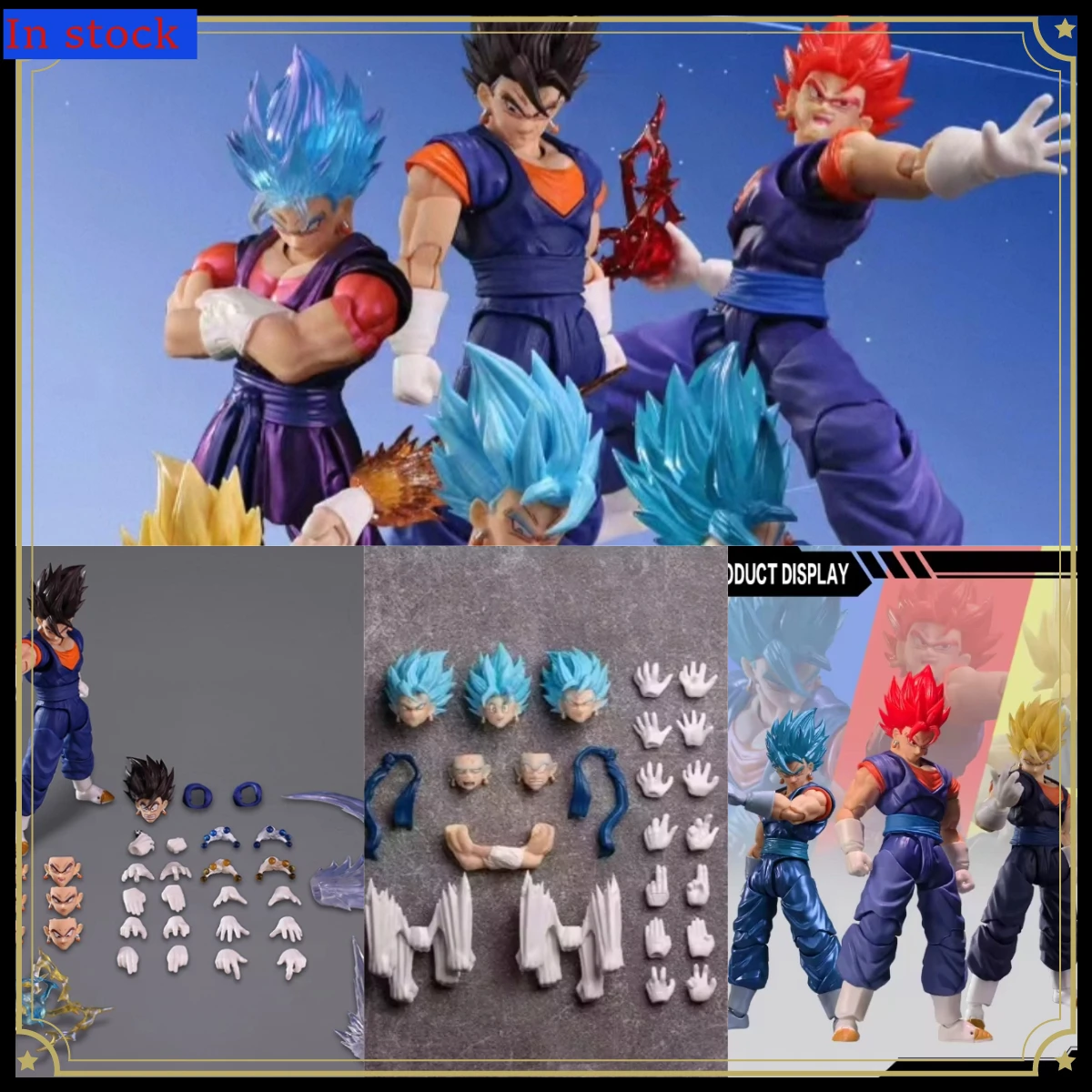 Spot YGmw Studio, Long Ying Kong Long Ying Begit OCToys Dragon Ball, Fusion Warrior, Movable Figure
Spot YGmw Studio, Long Ying Kong Long Ying Begit OCToys Dragon Ball, Fusion Warrior, Movable Figure