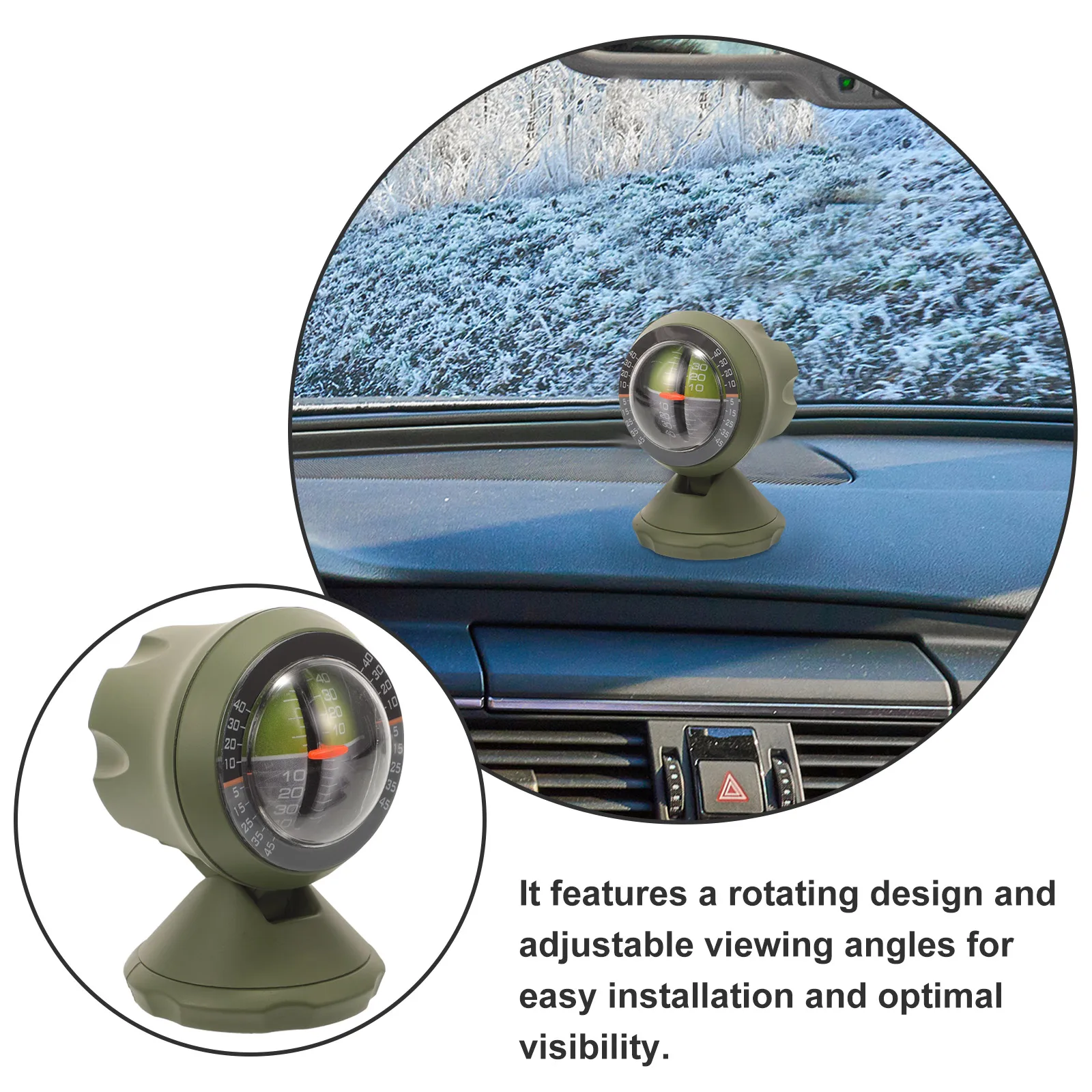 Car Inclinometer Level Gauge Slope Meter Digital ABS Adjustable Angle Measurement Tool Vehicle Slope Tilt Gauge Degree
Car Inclinometer Level Gauge Slope Meter Digital ABS Adjustable Angle Measurement Tool Vehicle Slope Tilt Gauge Degree