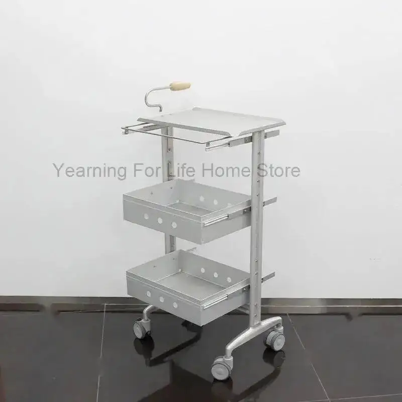 Professional Ironing Multi-functional Salon Aluminum Alloy Trolley Hairstylist Receive Tattoo Lash Tool Trolley Furniture
Professional Ironing Multi-functional Salon Aluminum Alloy Trolley Hairstylist Receive Tattoo Lash Tool Trolley Furniture