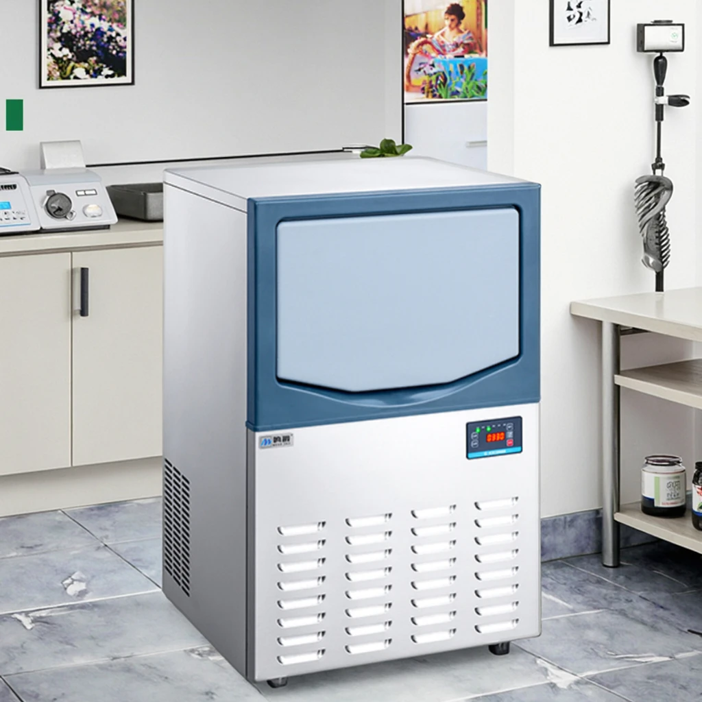 Commercial Fully Automatic Cube Ice Maker All-in-One Large-Scale Kitchen Refrigeration Equipment for Bubble Shops
Commercial Fully Automatic Cube Ice Maker All-in-One Large-Scale Kitchen Refrigeration Equipment for Bubble Shops