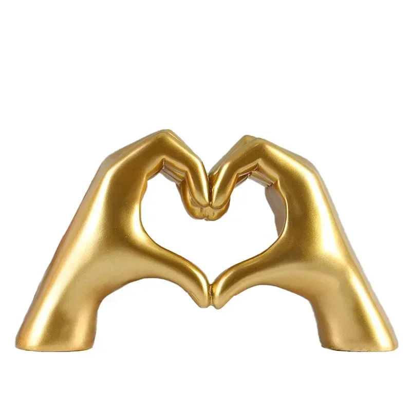 Nordic Creative Heart Gesture Figurine Artware Sculpture Modern Art Resin Craft Ornament Home Decoration Accessories
Nordic Creative Heart Gesture Figurine Artware Sculpture Modern Art Resin Craft Ornament Home Decoration Accessories