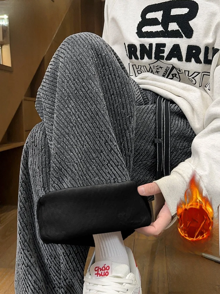 PaulFrank Thiened Fce Lined Loose Straight Leg Sports Casual Pants for Men Spring Autumn Wear Comfortable Sweatpants
PaulFrank Thiened Fce Lined Loose Straight Leg Sports Casual Pants for Men Spring Autumn Wear Comfortable Sweatpants