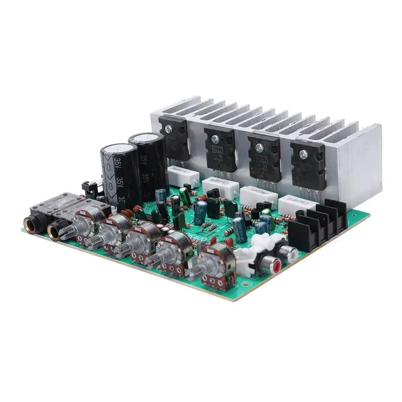 2X Audio Amplifier Board Hifi Digital Reverb Power Amplifier 250W X 2 2.0 Audio Preamp Rear Amplification
2X Audio Amplifier Board Hifi Digital Reverb Power Amplifier 250W X 2 2.0 Audio Preamp Rear Amplification