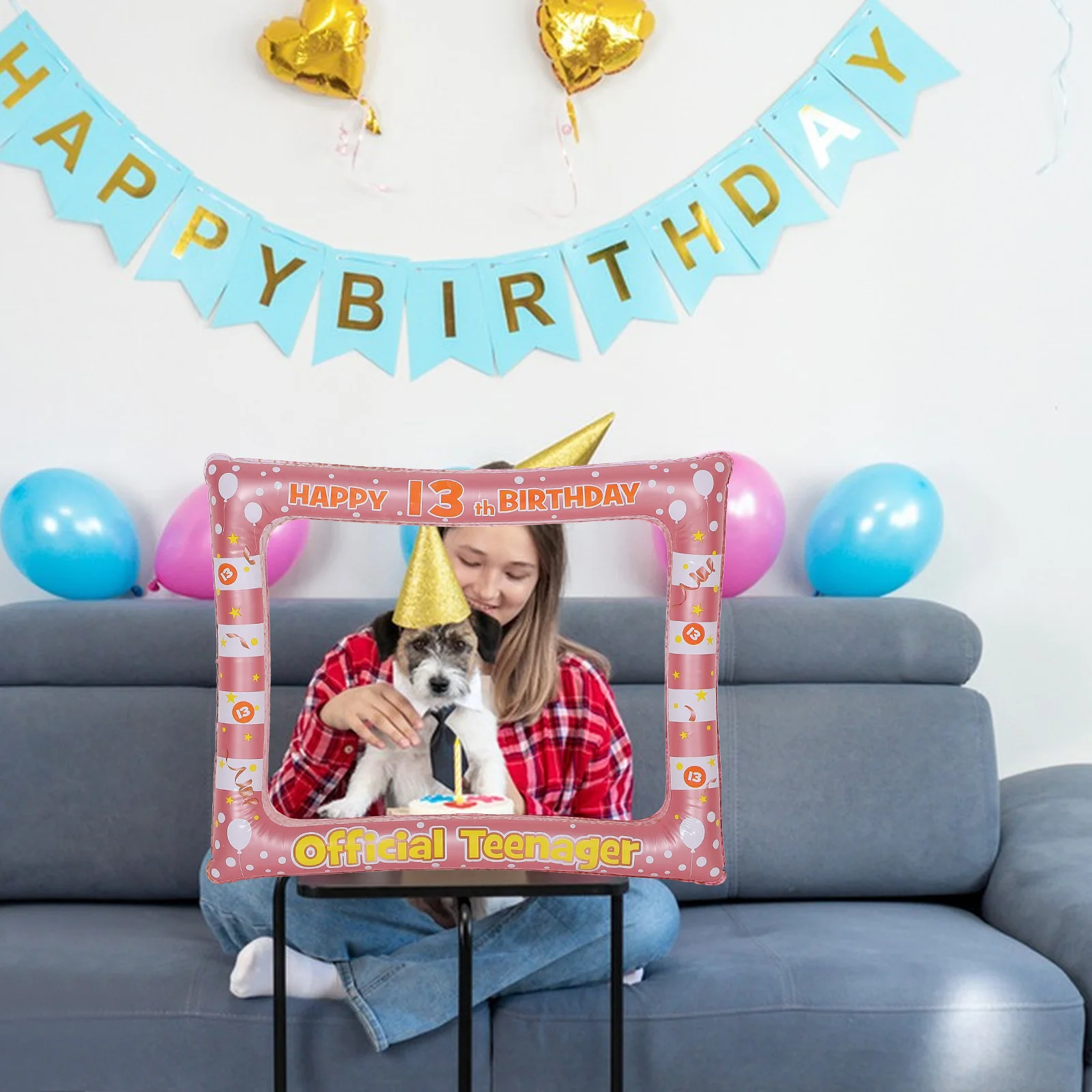 Inflatable Photo Frame PVC Birthday Party Props Booth Selfie Happy Venue Setting Portable Creative Stylish Fun
Inflatable Photo Frame PVC Birthday Party Props Booth Selfie Happy Venue Setting Portable Creative Stylish Fun