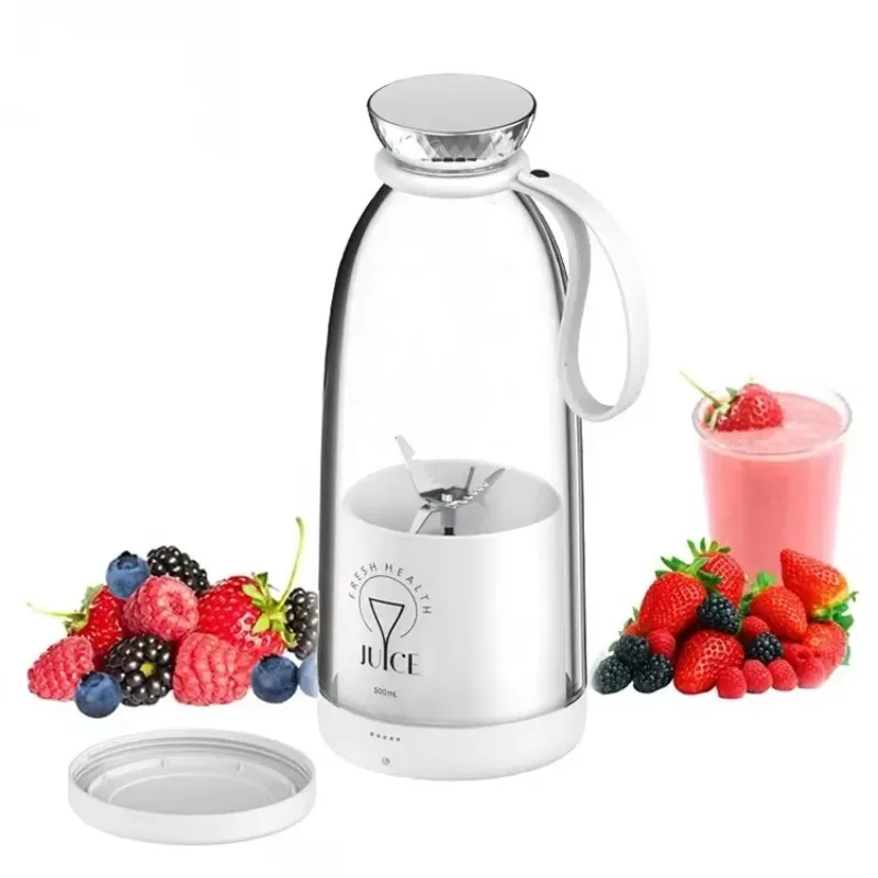 High Quality Personal Rechargeable Portable Blender and Automatic Handheld Type C Fruit Smoothie Six Blades Juicer Cup for Gift
High Quality Personal Rechargeable Portable Blender and Automatic Handheld Type C Fruit Smoothie Six Blades Juicer Cup for Gift