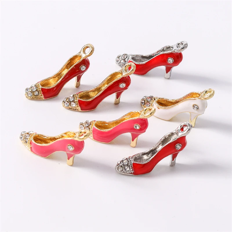 Duarte 20Pcs/Lot Cute Enamel High Heel Charms Pendants for Making Earrings Necklaces Bracelets DIY Crafts Jewelry Accessories
Duarte 20Pcs/Lot Cute Enamel High Heel Charms Pendants for Making Earrings Necklaces Bracelets DIY Crafts Jewelry Accessories