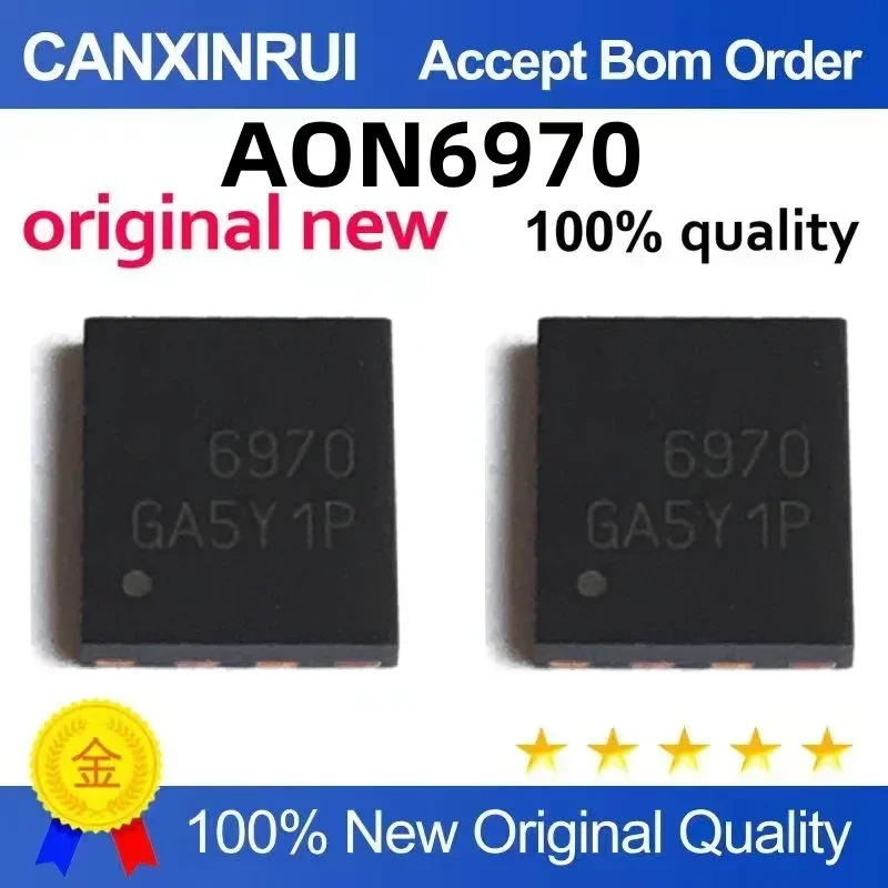 (5-100 pieces) Brand new original AON6970 AO6970 silk screen 6970 QFN-8 N-channel MOS tube spot chip
(5-100 pieces) Brand new original AON6970 AO6970 silk screen 6970 QFN-8 N-channel MOS tube spot chip